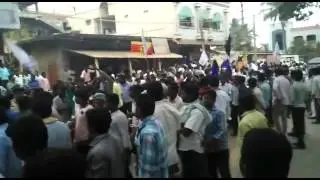 HCU student agitation in Hyderabad