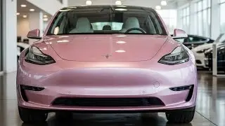 Tesla Compact SUV rosa claro 2026 😍🚗⚡ el nuevo Tesla compacto que todos est&aacute;n esperando