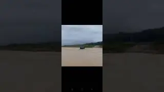 live young,live free , Mahindra Thar crossing river,#shorts