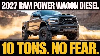 10 тонн. Без страха | Ram Power Wagon Diesel 2027 года &ndash; внедорожный зверь, способный буксировать...