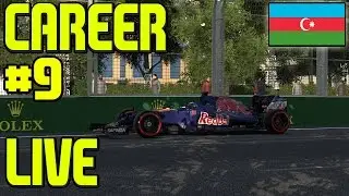 F1 2016 CAREER MODE PART 9: EUROPEAN GRAND PRIX LIVE