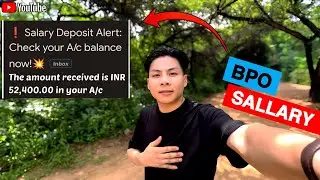 My salary as a fresher in a Delhi BPO (call centre) company revealed🤑| EXPLAINED 