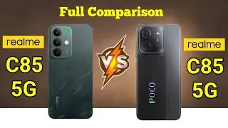🔥Realme C85 5G vs Poco C85 5G 🔥 Full Comparison, Display, Battery, Camera, Processor Features.