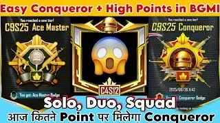 🔥 Only Livik Map Rank Push! | Easy Conqueror + High Points in BGMI 💪 | BGMI 4.0 Rank Push