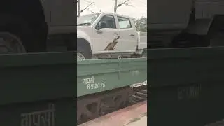 train 🚂 on tata yoada / automobile rail transport /Indian railway #train #transport #automobile
