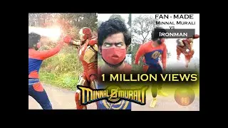 Minnal Murali Vs Ironman | Fight SCENE | Fan made Fight | Minnal Murali