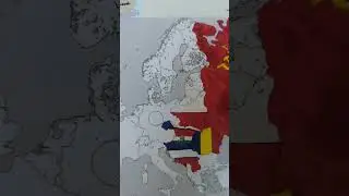 Map of Europe 1938 - Nazi Germany #europe #country #flag #geography #history #WW2 #1938 #peace