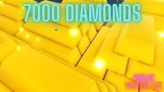 SPENDING 7000 Diamonds In ROBLOX Youtube Life!