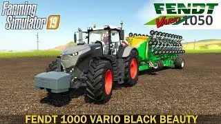 Farming Simulator 19 FENDT 1000 VARIO BLACK BEAUTY TRACTOR