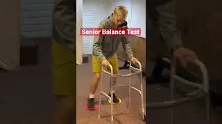 Balance Test for Seniors to STOP FALLS⛔️#shorts