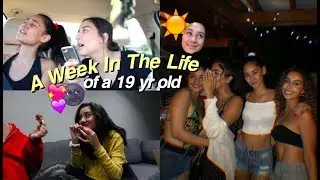A WEEK IN MY LIFE!! pool party, drunk mukbang & more!! (VLOG)
