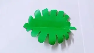 How To Make Paper Leaf ll Paper Leaf ll Easy Paper Leaf ll Anif's Art &  Craft