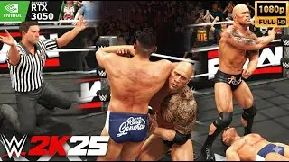 GUNTHER vs THE ROCK WWE 2K25 SHOCKING Outcome!