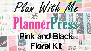 Plan With Me: Planner Press Floral Kit