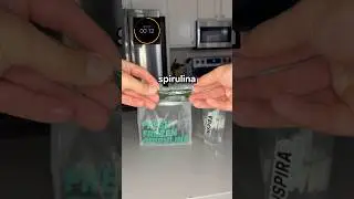 Daily greens = fresh spirulina
