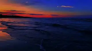 Ocean Background Sound for Sleep | Gentle Ocean Waves Night