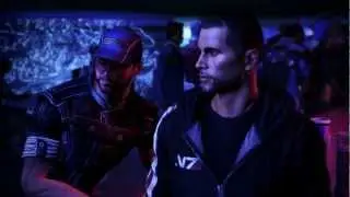 Mass Effect 3 Gameplay Part 48 - Chat with Joker in Purgatory Bar, HD1080p