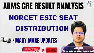 NORCET ESIC // AIIMS CRE RESULT // RRB