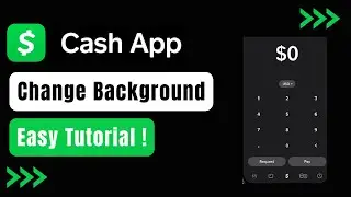 How to Change Cash App Background !