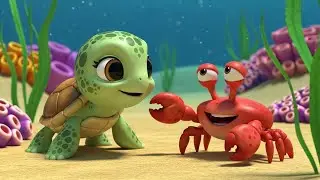 Tiny Turtle’s BIG Adventure 🐢✨ | Cute Kids Story & 3D Animation