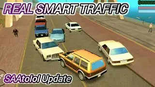 New Real Smart Traffic [preview] SAAtoIoI New Update - GTA SA Mobile