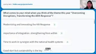WHO SEARO World AIDS Day webinar