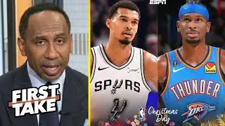 FIRST TAKE | Stephen A. claims Wemby playing MVP level makes Spurs threat to Thunder