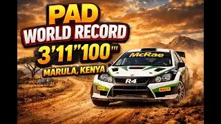 WORLD RECORD 2025 EA Sports WRC Marula (Kenya) - PAD Leaderboard No Assists