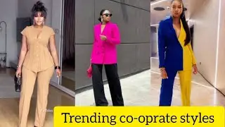 Trending co-oprate styles #trendingfshion