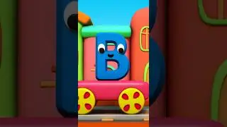 Bob The Train ABC Song in Marathi, मराठी वर्णमाला #shorts #marathirhymes #kidsvideo #shortsvideo