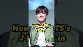 How rich BTS Jhope is in 2023? #shorts #jhope #networth #bts