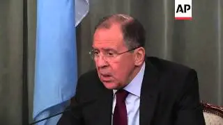 Russian FM says the US-Russian initiative aims to help create stability in Syria