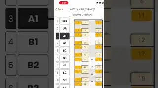 Find your Train 🚂 Coach position |  #indiantrain #india #trains #trainman #signintamizha