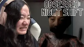 THIS GAME IS SCARY!! - Obsessed: Night Shift (All Endings)
