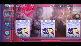 Sanrio character free token                                  Pattern 8957 #mobilelegends #funny 