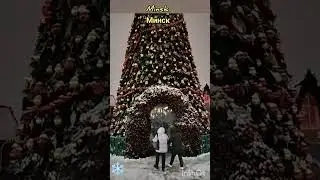 Минск новогодний. Minsk at New Year.