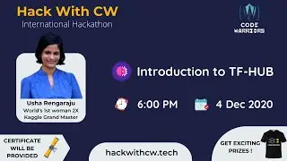 Introduction to TF-Hub By Usha Rengaraju | Code Warriors