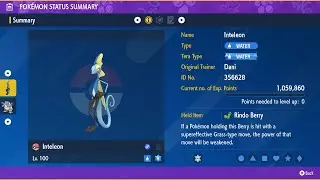Inteleon (Attacker) - Duos - 7 Star Torterra Raid - Pokemon Scarlet/Violet