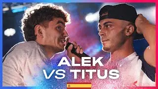 ALEK vs TITUS Final | Regional Barcelona Red Bull Batalla España 2023
