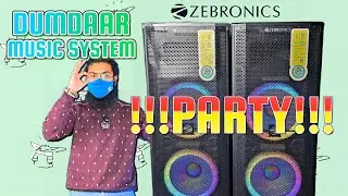 DUMDAAR Speaker System for Home | ZEBRONICS ZEB MIGHTY PLUS