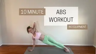 10 Minute Abs Workout - No Equipment