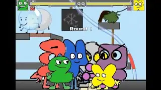 BFDI Algebraliens Battle Royale - Four, X, Two, Zero, Three & Five - BFDI | M.U.G.E.N