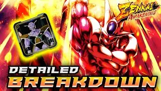 LF FINAL FORM COOLER ZENKAI & NEW GINYU FORCE UNIQUE EQUIPMENT BREAKDOWN | DB LEGENDS