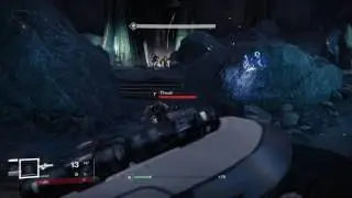 Destiny PS4 on the Moon, fighting