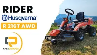 RIDER R 216T AWD HUSQVARNA | CORTACÉSPED 4X4 HUSQVARNA