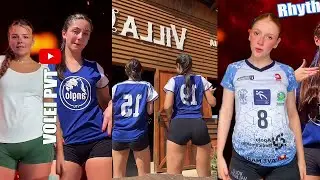 25 min Volleyball Girls Special! Rhythm, Energy & Fun! BEST 2026 PART 30💃🔥