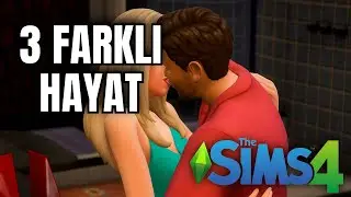 Yakalanmadan 3 Farklı Hayat Yaşamak! 💘 | The Sims 4 Gizli İlişkiler Challenge