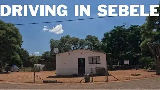 Driving in Sebele - Gaborone - Botswana