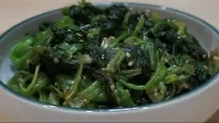 Sigeumchi Namul (시금치나물) | Korean Spinach side dish | Banchan Recipes