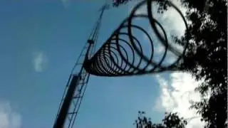 Vertical Sonic Archery  / Giant Windharp in Winnezeele